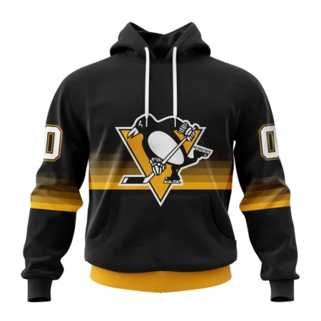 NHL Pittsburgh Penguins Special Black And Gradient Design,QTNHL080524A1402