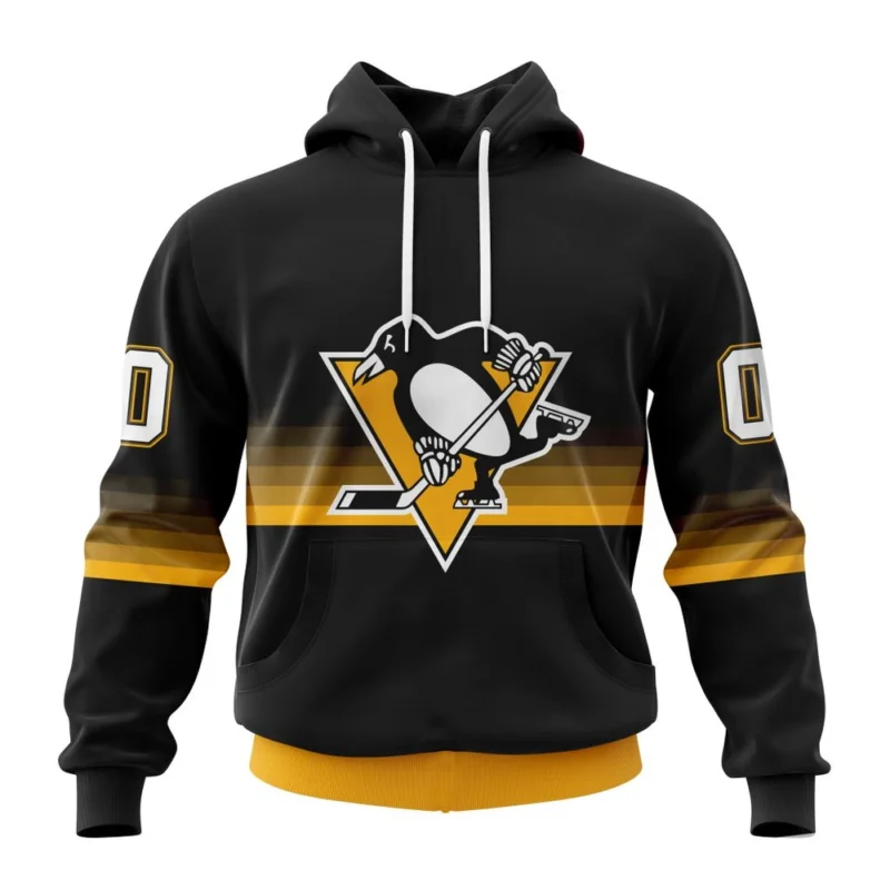 NHL Pittsburgh Penguins Special Black And Gradient Design,QTNHL080524A1402