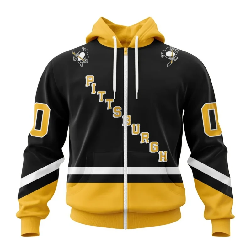 NHL Personalized Name And Number, Pittsburgh Penguins Personalize  Alternate Kits,QTNHL Personalized Name And Number,080524B1425