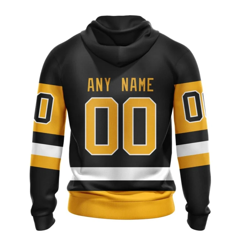 NHL Personalized Name And Number, Pittsburgh Penguins Personalized  Home Kits,QTNHL Personalized Name And Number,080524B1544