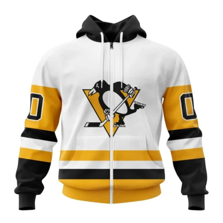 NHL Personalized Name And Number, Pittsburgh Penguins Personalized  Away Kits,QTNHL Personalized Name And Number,080524B1545