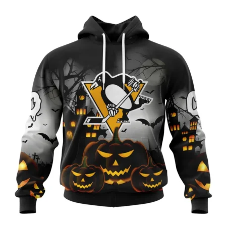 NHL Pittsburgh Penguins Special Design For Halloween,QTNHL080524A1991