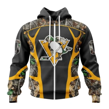 NHL Personalized Name And Number, Pittsburgh Penguins Special Camo Hunting Design ,QTNHL Personalized Name And Number,080524B267