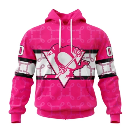 NHL Pittsburgh Penguins, Specialized Design I Pink I Can, In October We Wear Pink Breast Cancer,QTNHL080524A3614