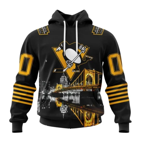 NHL Pittsburgh Penguins City Of The Champions Steel City Design,QTNHL080524A4076