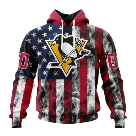 NHL Pittsburgh Penguins Special Design For Independence Day The Fourth Of July,QTNHL080524A482