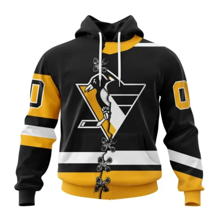 NHL Pittsburgh Penguins Special Home Mix Reverse Retro Personalized Kits,QTNHL080524A926