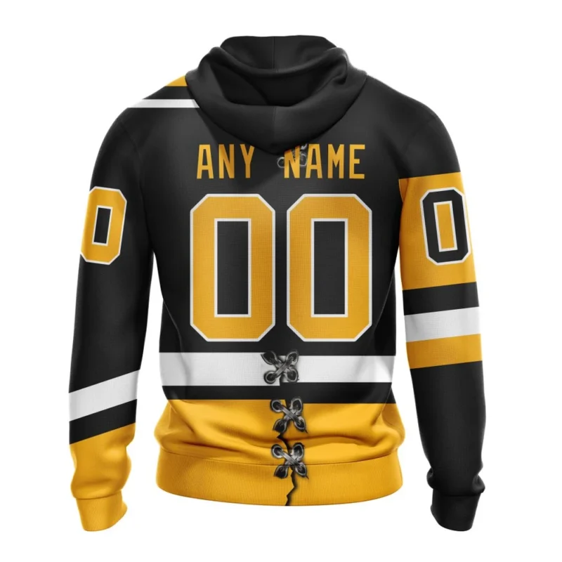 NHL Personalized Name And Number, Pittsburgh Penguins Special Home Mix Reverse Retro Personalized Kits,QTNHL Personalized Name And Number,080524B926