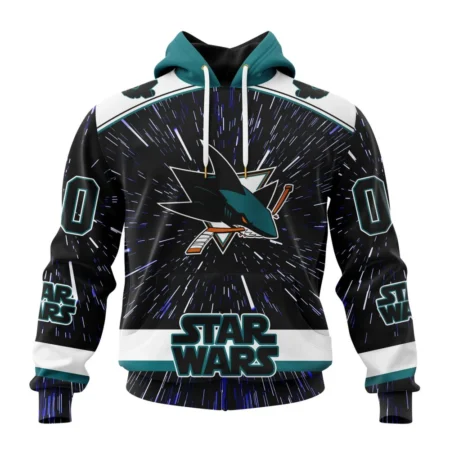 NHL San Jose Sharks Special Star Wars Design,QTNHL080524A1115