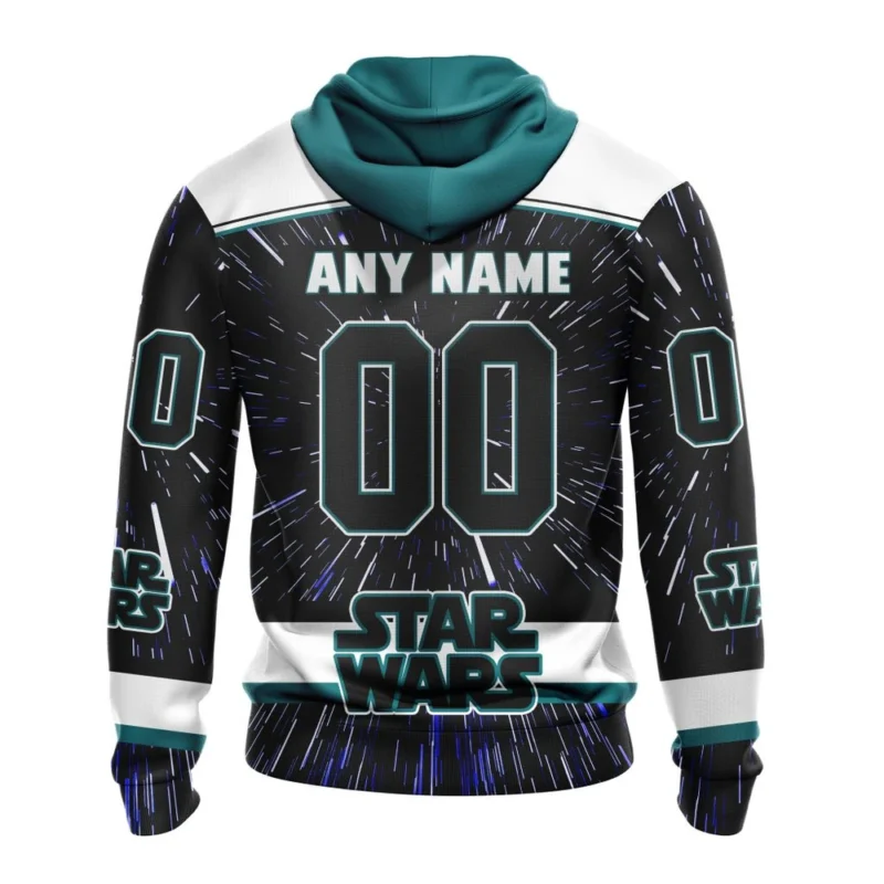 NHL San Jose Sharks Special Star Wars Design,QTNHL080524A1115