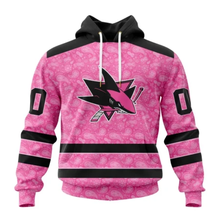 NHL San Jose Sharks Special Pink Fight Breast Cancer,QTNHL080524A1633