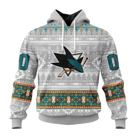 NHL San Jose Sharks Special Native Design,QTNHL080524A2050