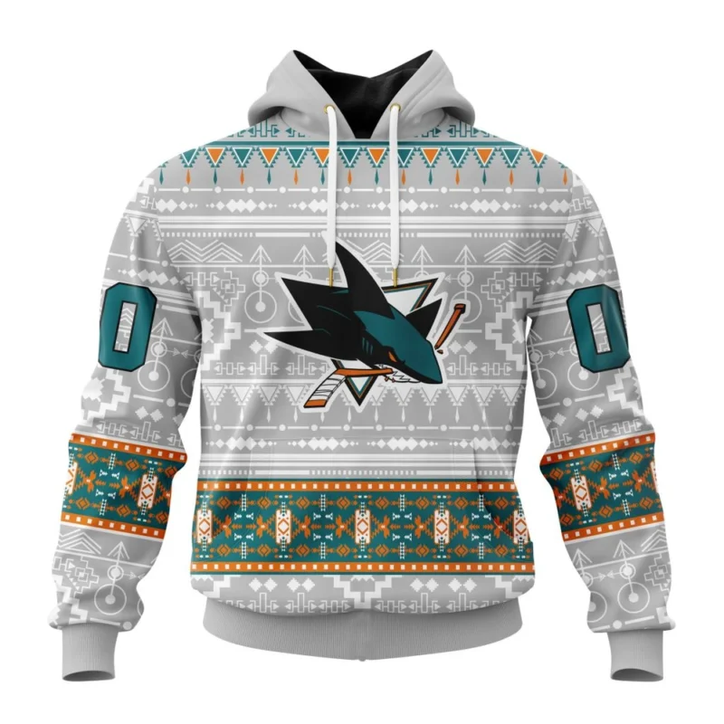 NHL San Jose Sharks Special Native Design,QTNHL080524A2050