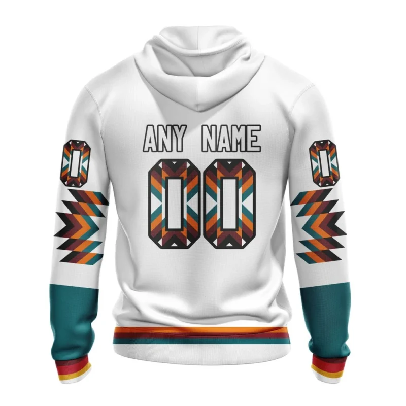 NHL San Jose Sharks Special Design With Native Pattern,QTNHL080524A214