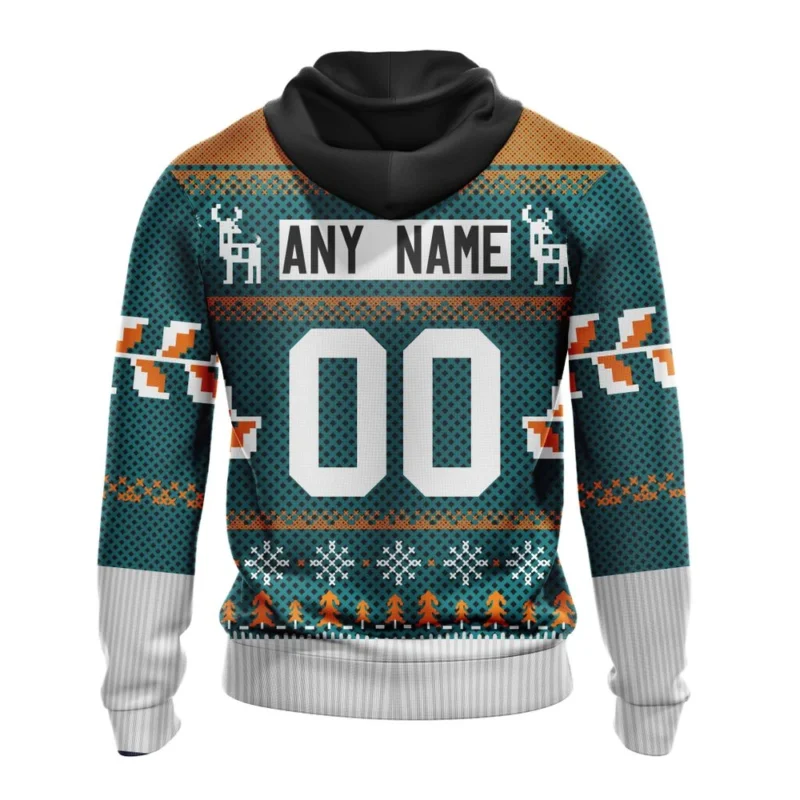 NHL Personalized Name And Number, San Jose Sharks, Specialized Chrismas Season,QTNHL Personalized Name And Number,080524B2788