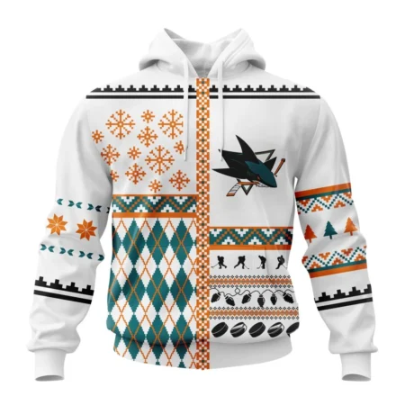 NHL San Jose Sharks, Specialized Unisex Christmas Is Coming ,QTNHL080524A2903