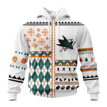 NHL San Jose Sharks, Specialized Unisex Christmas Is Coming ,QTNHL 080524B2903