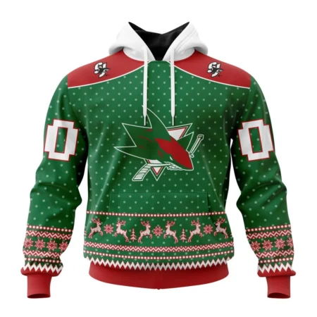 NHL San Jose Sharks Special Christmas Apparel,QTNHL080524A3035