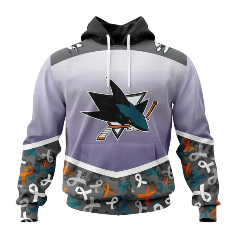 NHL San Jose Sharks, Specialized Sport Fights Again All Cancer ,QTNHL080524A3351