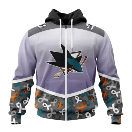 NHL San Jose Sharks, Specialized Sport Fights Again All Cancer ,QTNHL 080524B3351