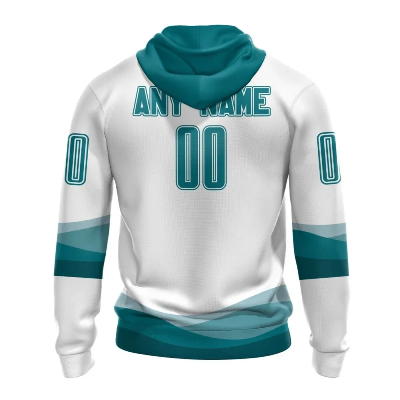 NHL San Jose Sharks Special Whiteout Design,QTNHL080524A559