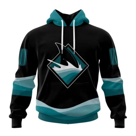 NHL San Jose Sharks Special Blackout Design,QTNHL080524A591