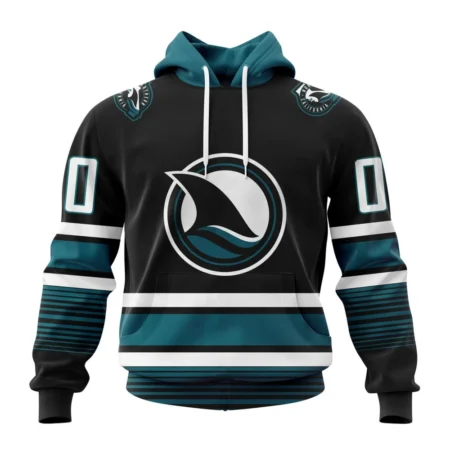 NHL San Jose Sharks Personalized  New Third Kits,QTNHL080524A679