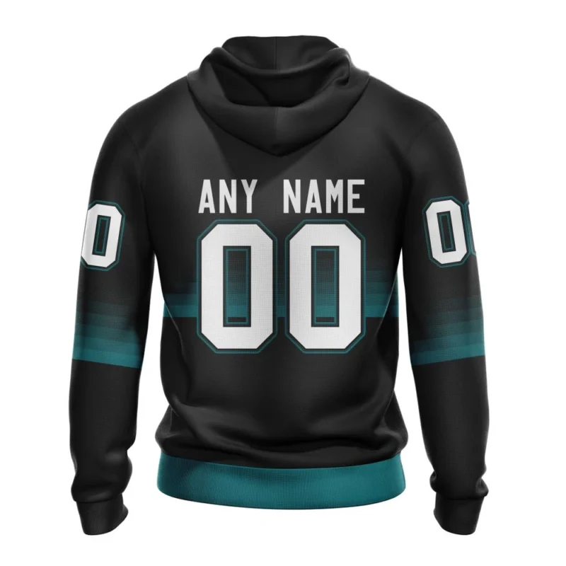 NHL San Jose Sharks Special Black And Gradient Design,QTNHL080524A88