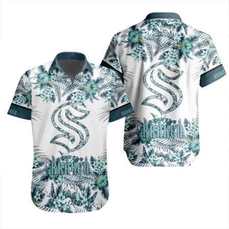 Seattle Kraken  Tropical Style National Hockey League Hawaiian Shirt All Over Prints QTHWS310724A16