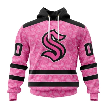 NHL Seattle Kraken Special Pink Fight Breast Cancer,QTNHL080524A1632