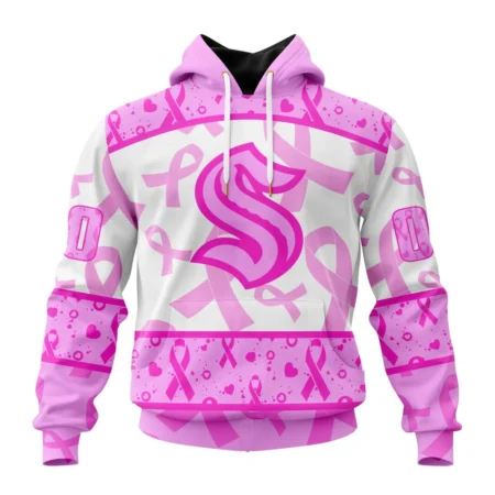 NHL Seattle Kraken Special Pink October Breast Cancer Awareness Month,QTNHL080524A1855