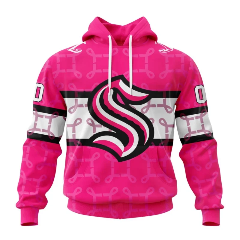 NHL Seattle Kraken, Specialized Design I Pink I Can, In October We Wear Pink Breast Cancer,QTNHL080524A3612