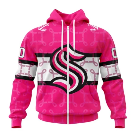 NHL Seattle Kraken, Specialized Design I Pink I Can, In October We Wear Pink Breast Cancer,QTNHL 080524B3612