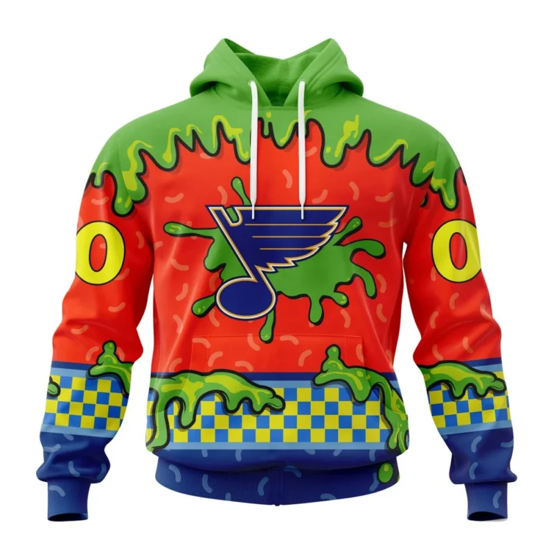 NHL St. Louis Blues Special Nickelodeon Design,QTNHL080524A1172