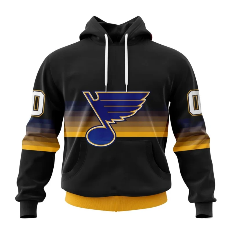 NHL St. Louis Blues Special Black And Gradient Design,QTNHL080524A1400