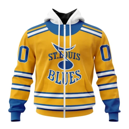 NHL Personalized Name And Number, St Louis Blues Reverse Retro Kits ,QTNHL Personalized Name And Number,080524B144