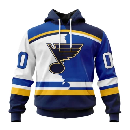 NHL St. Louis Blues Personalize  Home Mix Away Kits,QTNHL080524A1502