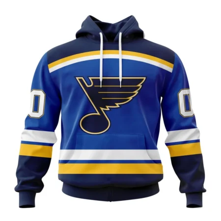 NHL St. Louis Blues Personalized  Home Kits,QTNHL080524A1538