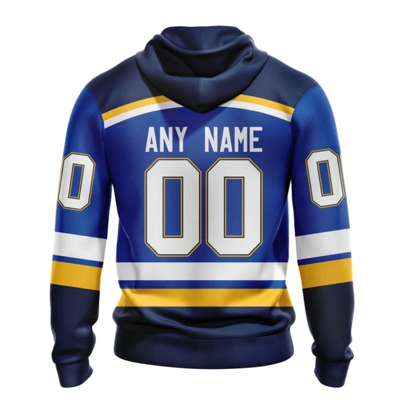 NHL Personalized Name And Number, St. Louis Blues Personalized  Home Kits,QTNHL Personalized Name And Number,080524B1538