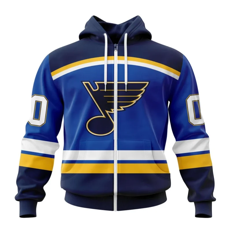 NHL Personalized Name And Number, St. Louis Blues Personalized  Home Kits,QTNHL Personalized Name And Number,080524B1538