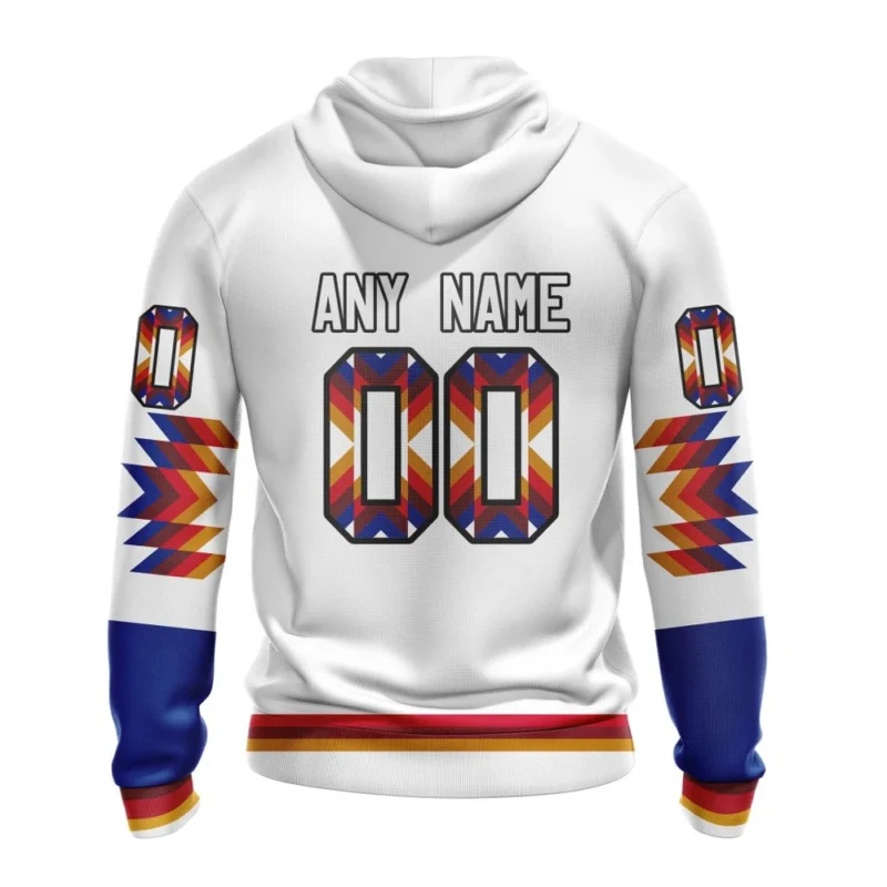 NHL Personalized Name And Number, St. Louis Blues Special Design With Native Pattern,QTNHL Personalized Name And Number,080524B1572