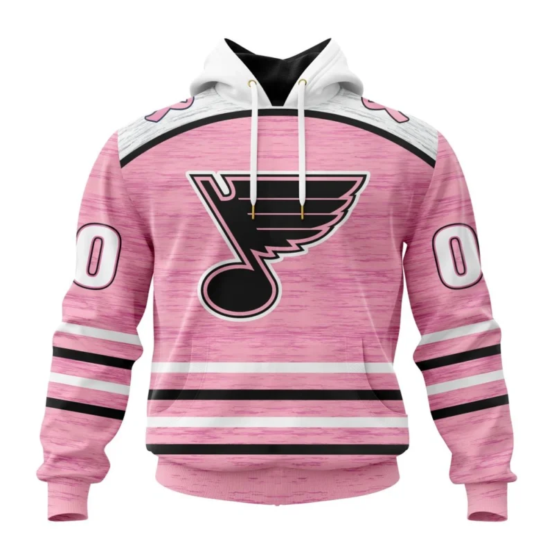 NHL St. Louis Blues Special Pink Fight Breast Cancer Design,QTNHL080524A1735