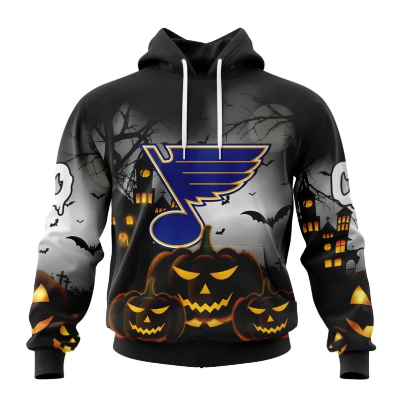 NHL St. Louis Blues Special Design For Halloween,QTNHL080524A1988