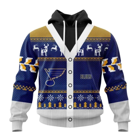 NHL St. Louis Blues, Specialized Chrismas Season,QTNHL080524A2786