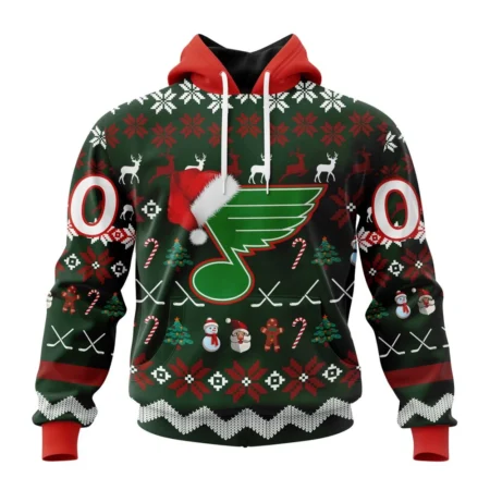 NHL St. Louis Blues, Specialized Unisex Christmas Is Coming,QTNHL080524A2929