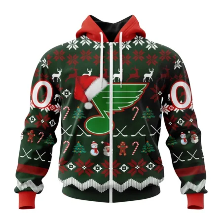 NHL St. Louis Blues, Specialized Unisex Christmas Is Coming,QTNHL 080524B2929