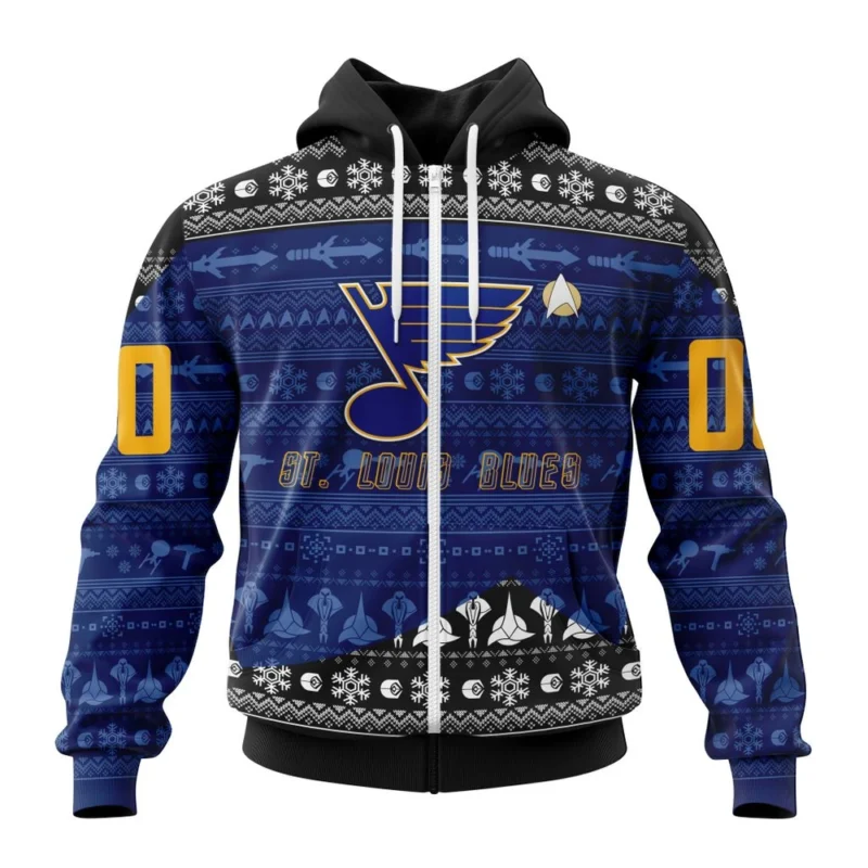 NHL St. Louis Blues Special Star Trek Design,QTNHL 080524B3003