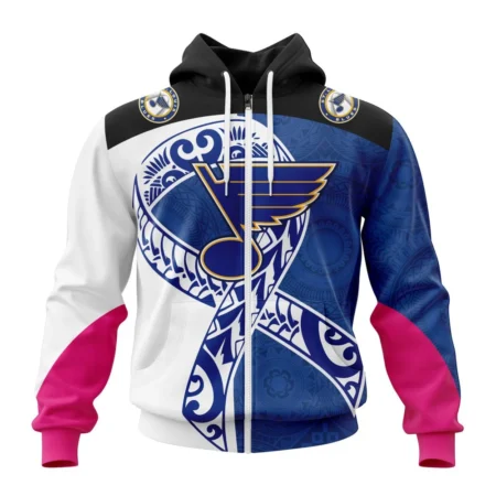 St. Louis Blues, Specialized Samoa Fights Cancer Jersey,QTNHL 080524B3281