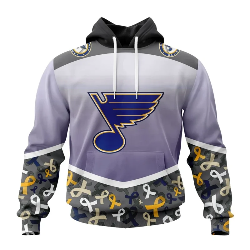 NHL St. Louis Blues, Specialized Sport Fights Again All Cancer ,QTNHL080524A3349