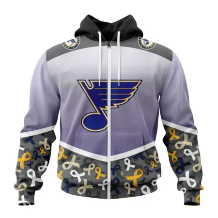 NHL St. Louis Blues, Specialized Sport Fights Again All Cancer ,QTNHL 080524B3349